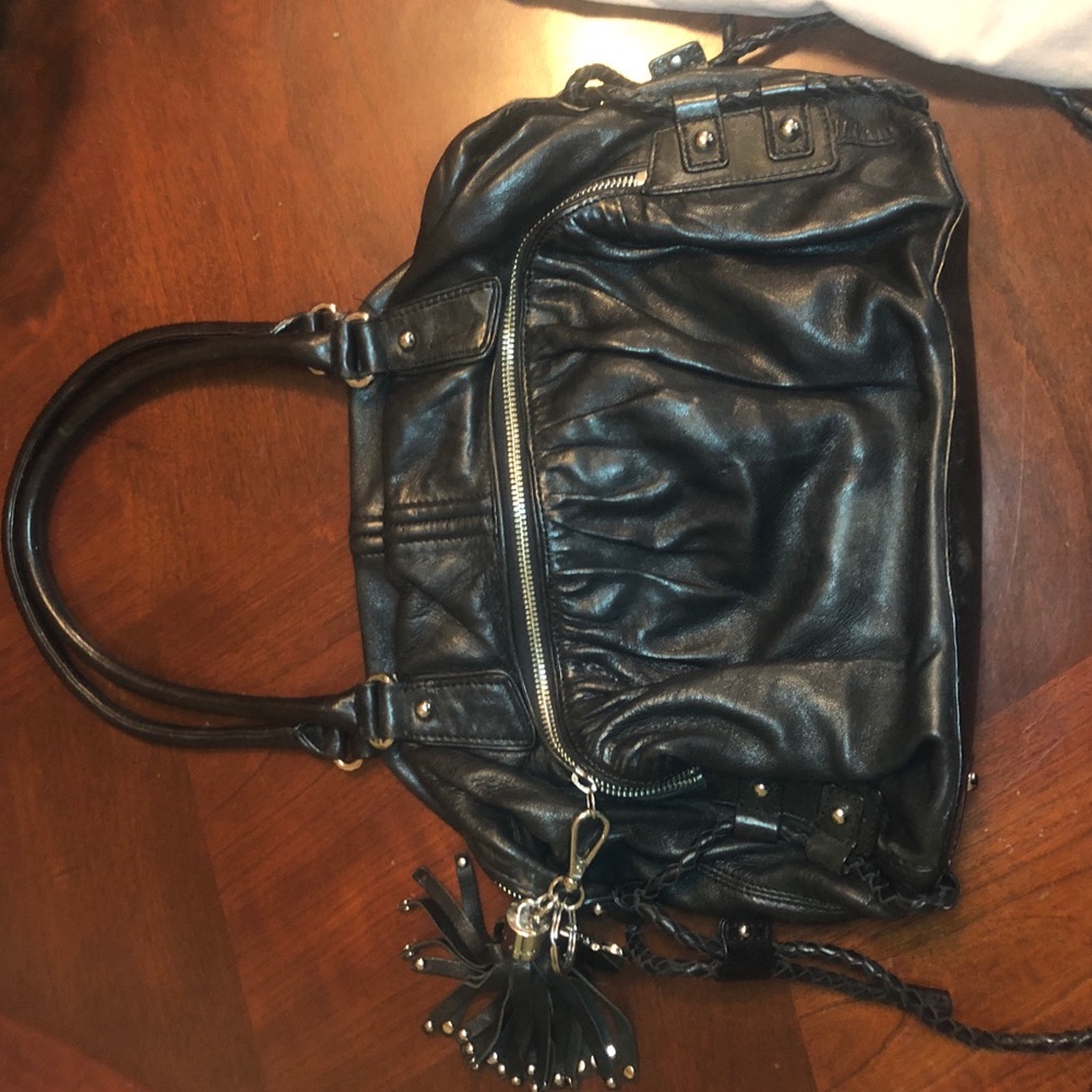 Botkier black leather purse